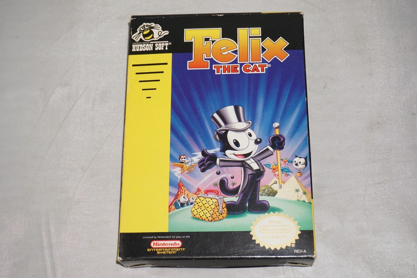 Felix The Cat (Nintendo NES) Complete in Box w/ Reg Card Poster CIB