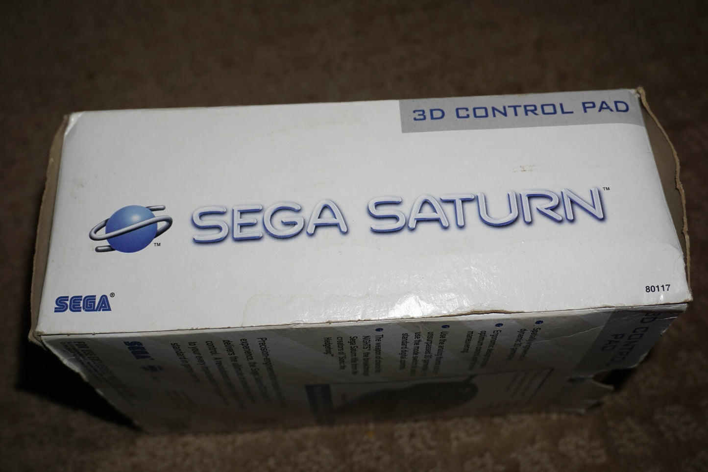 3D Control Pad Controller (Sega Saturn) NEW in Box Official OEM