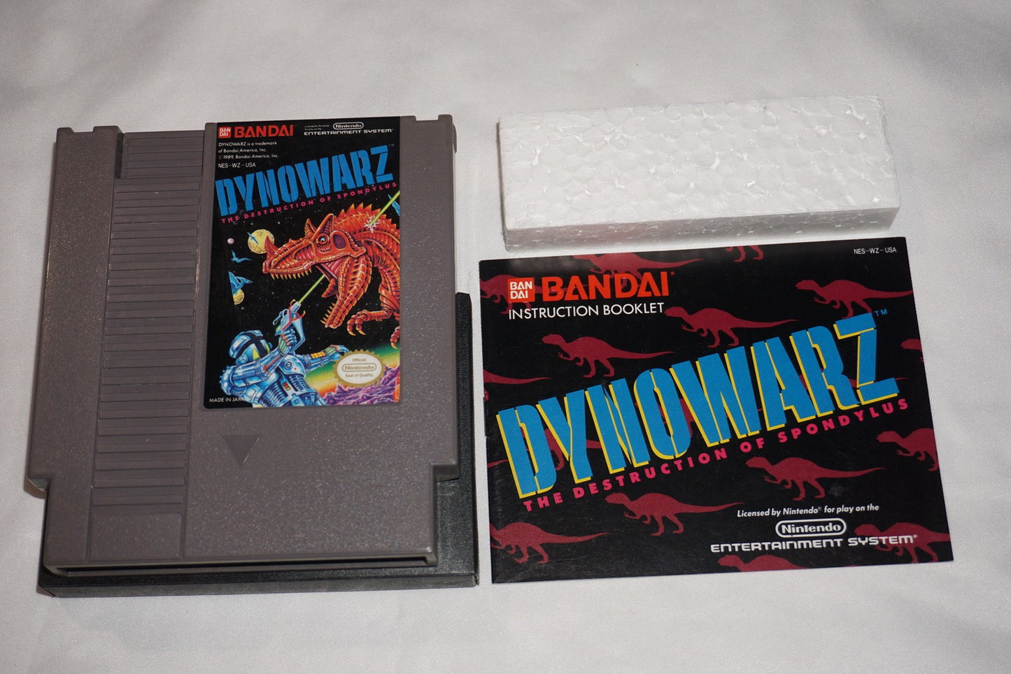 Dynowarz (Nintendo NES) Complete in Box CIB