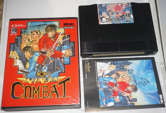 Ninja Combat (Neo Geo AES English) Complete in Box
