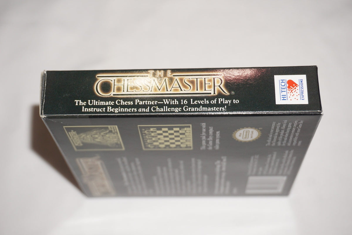Chessmaster (Nintendo Game Boy Game Boy) Complete in Box w/ Reg CIB