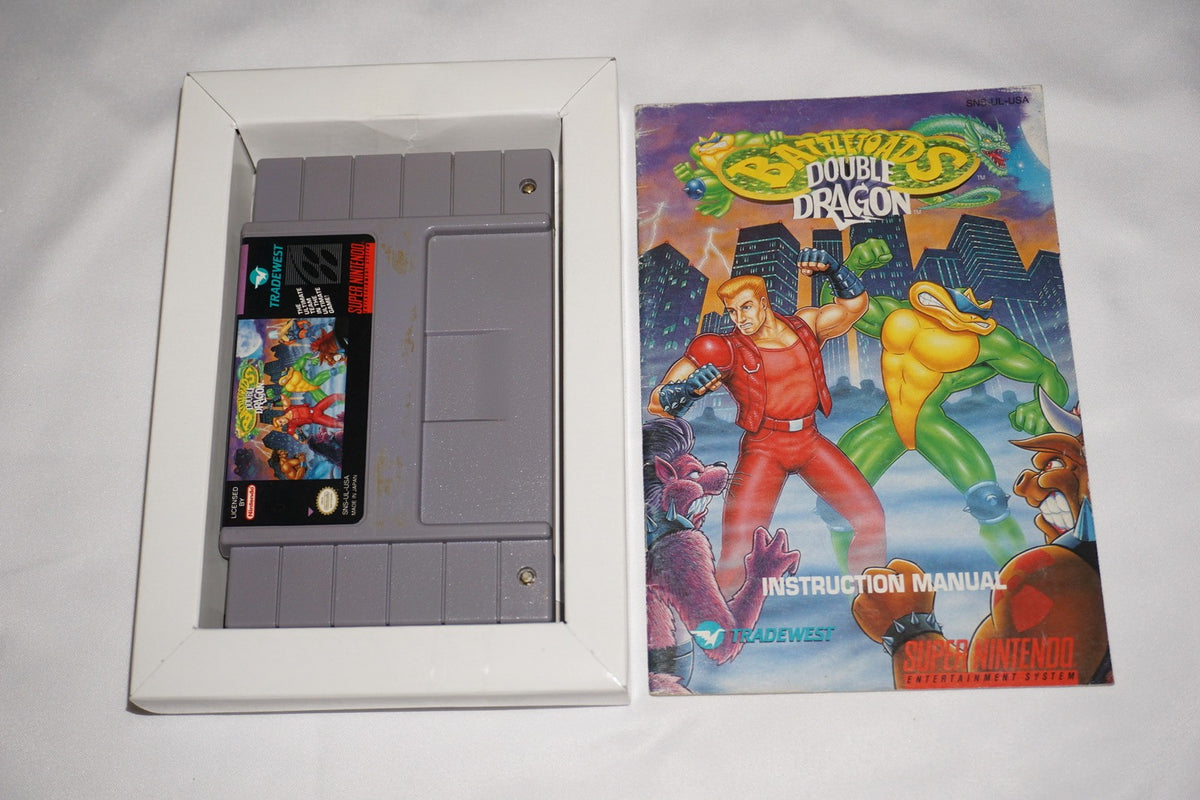 Battletoads/Double Dragon (Super Nintendo SNES) Complete in Box CIB