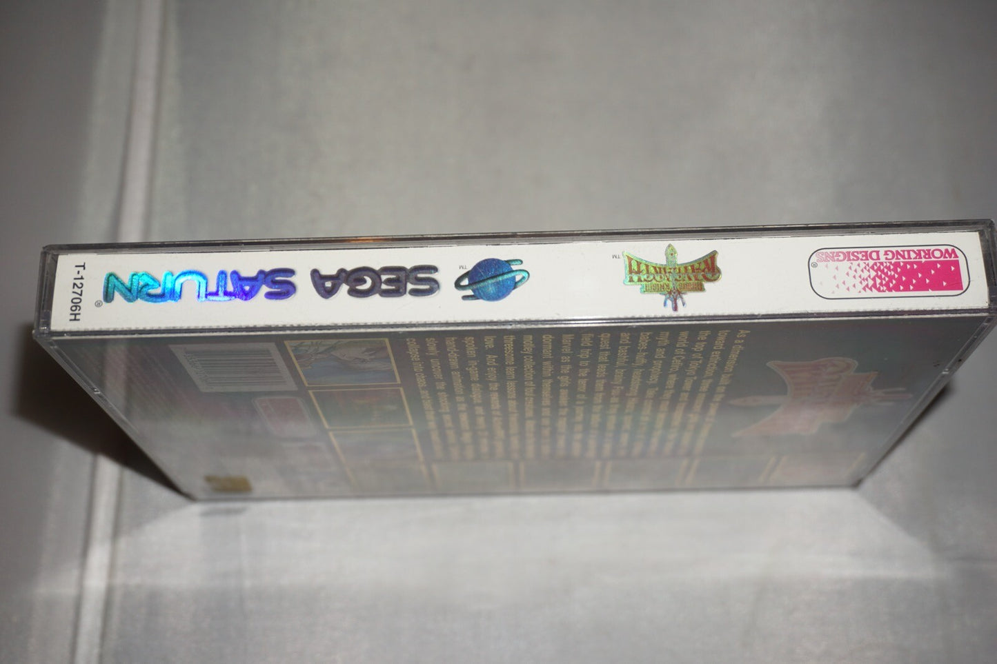 Magic Knight Rayearth (Sega Saturn) Complete w/ Reg Card & Stickers Fuu Disk