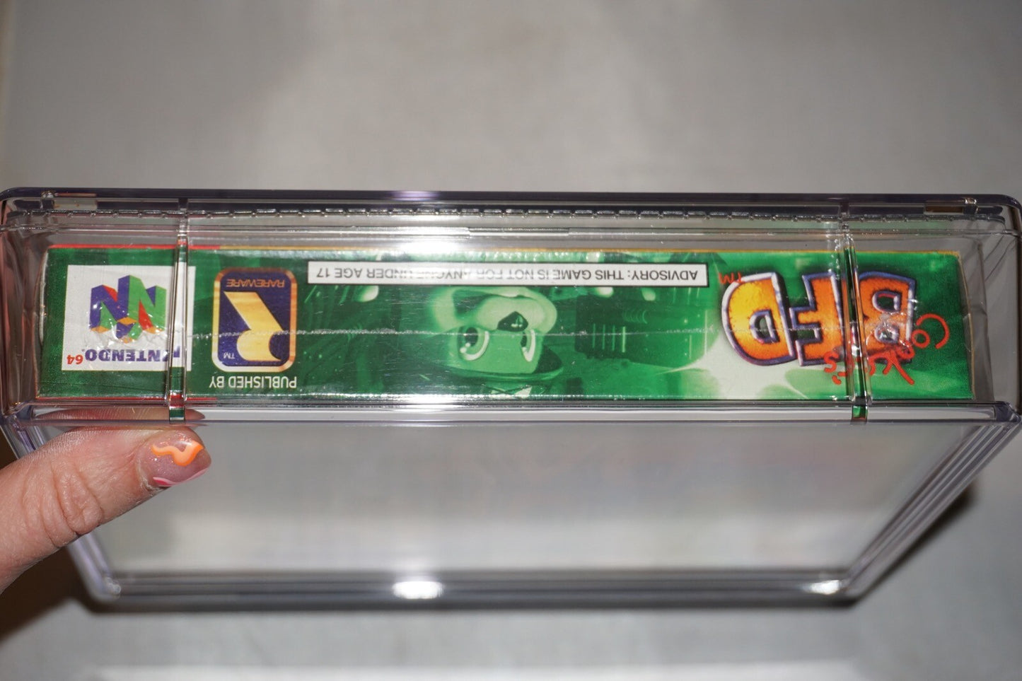 Conker's Bad Fur Day (Nintendo 64 N64) CGC 9.4 A++ NEW Sealed