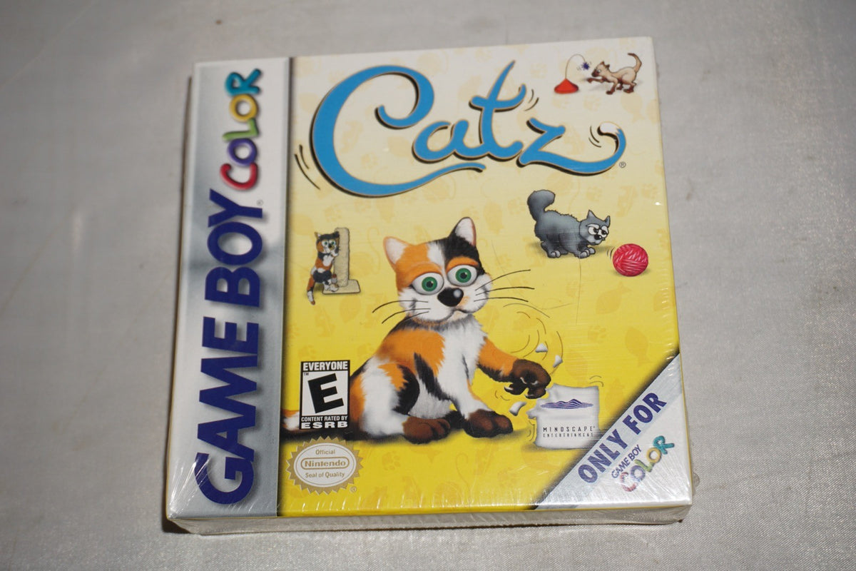 Catz (Nintendo Gameboy Color GBC Game Boy) NEW Sealed