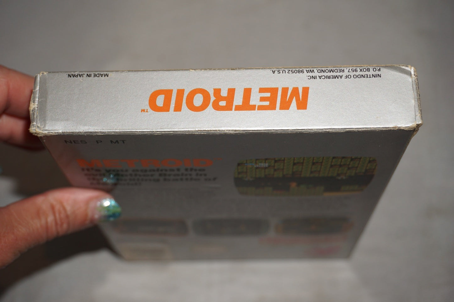 Metroid (Nintendo NES) Complete in Box CIB