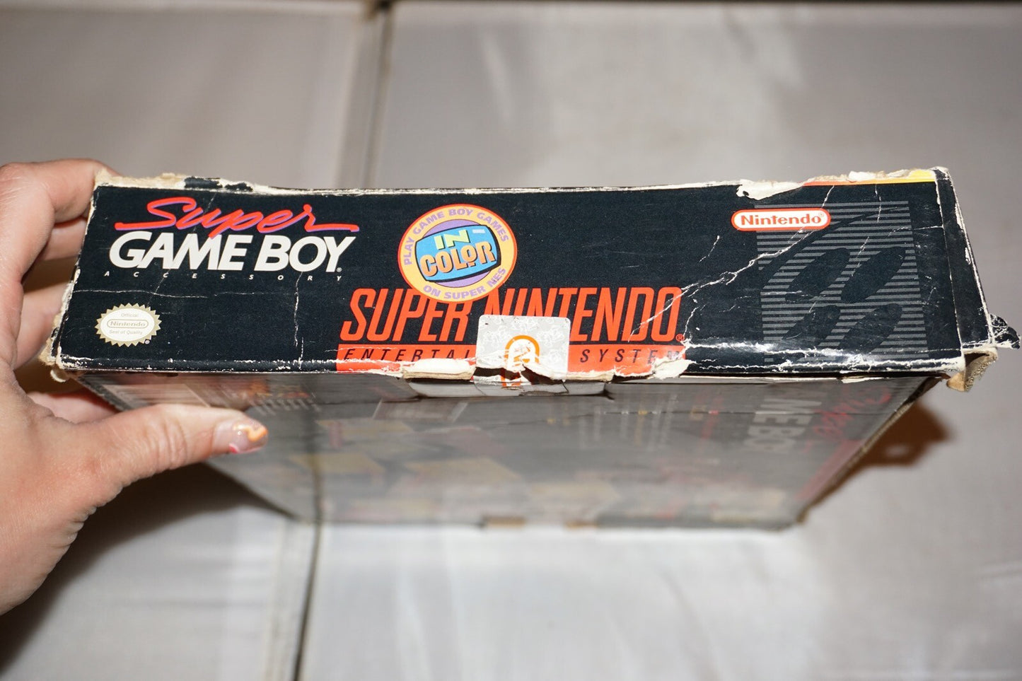 Super Game Boy (Super Nintendo SNES) Complete in Box CIB w/ Guide