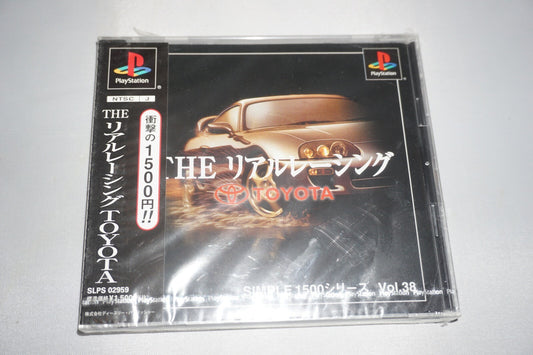 Real Racing Toyota Simple 1500 Vol 38 (Playstation 1 ps1) NEW Sealed