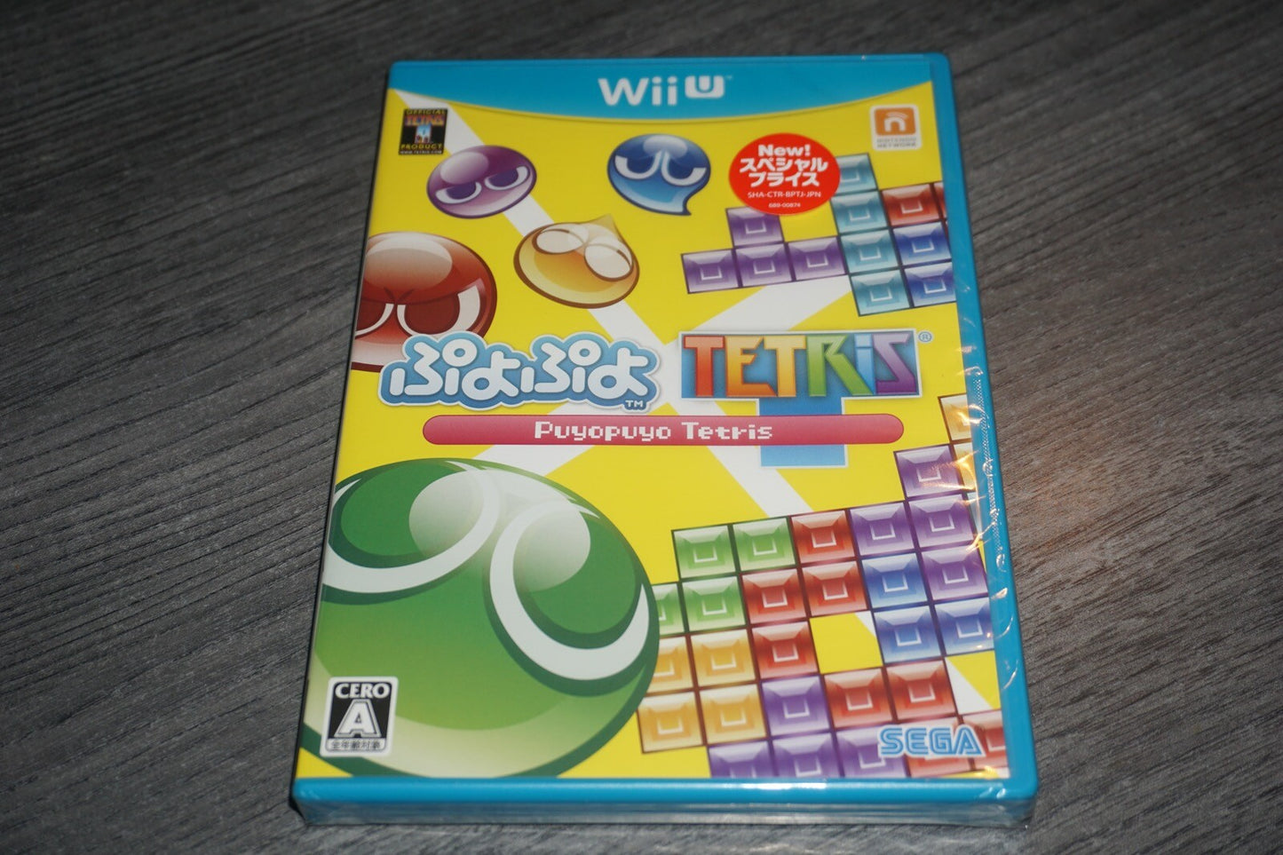 Puyopuyo Tetris (Nintendo Wii U) NEW Factory Sealed JP Import Japan