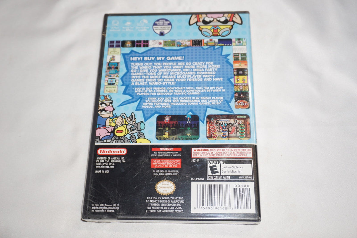 Wario Ware Inc (Nintendo Gamecube) NEW Sealed