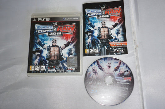 WWE Smackdown vs Raw 2011 (Playstation 3 ps3) Complete KOREAN Import