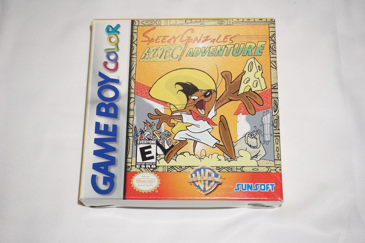 Speedy Gonzales Aztec Adventure (Game Boy Color Gameboy) Complete in Box CIB