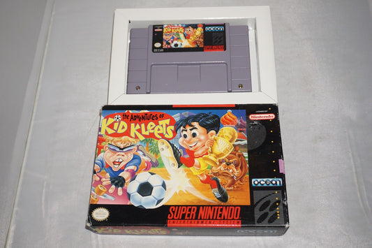 Adventures Of Kid Kleets (Super Nintendo SNES) with Box No Manual