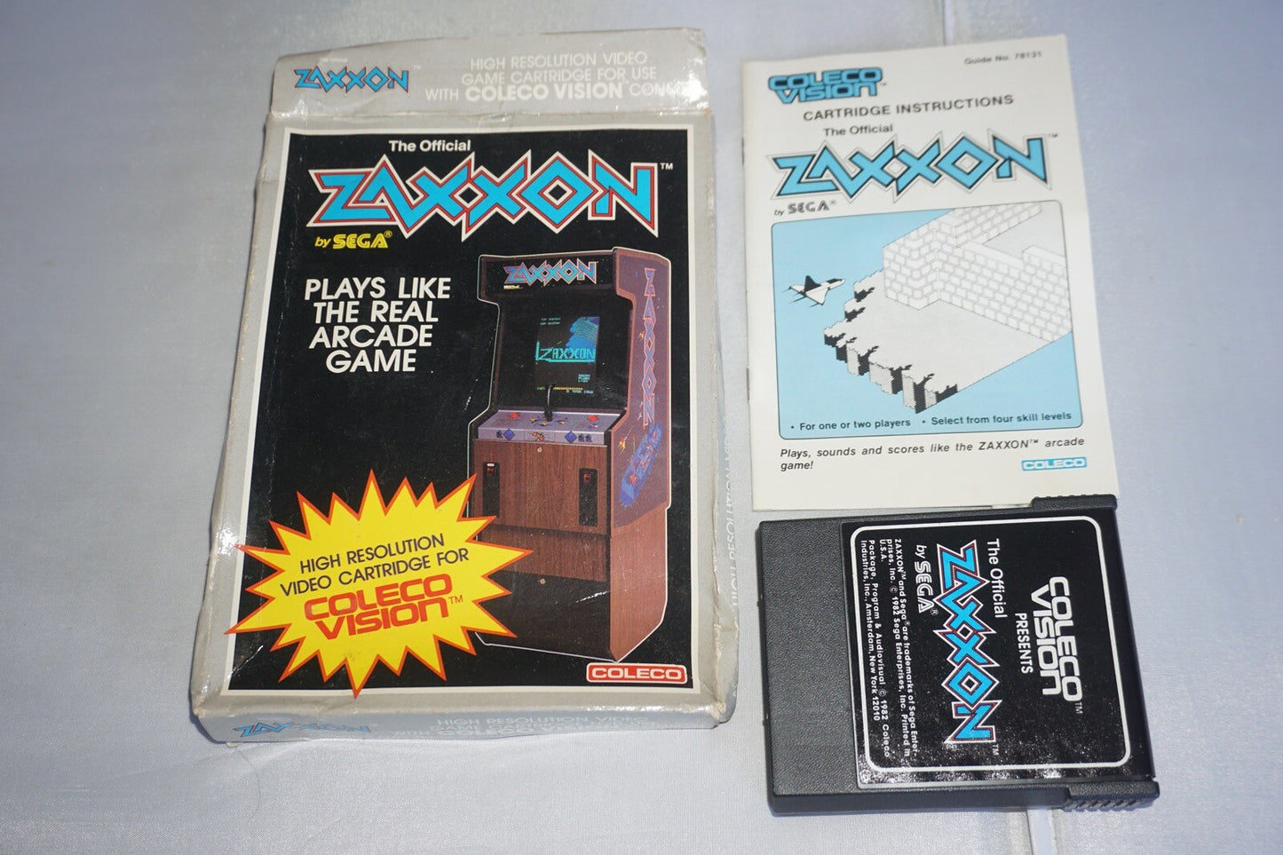 Zaxxon (Colecovision) Complete In Box