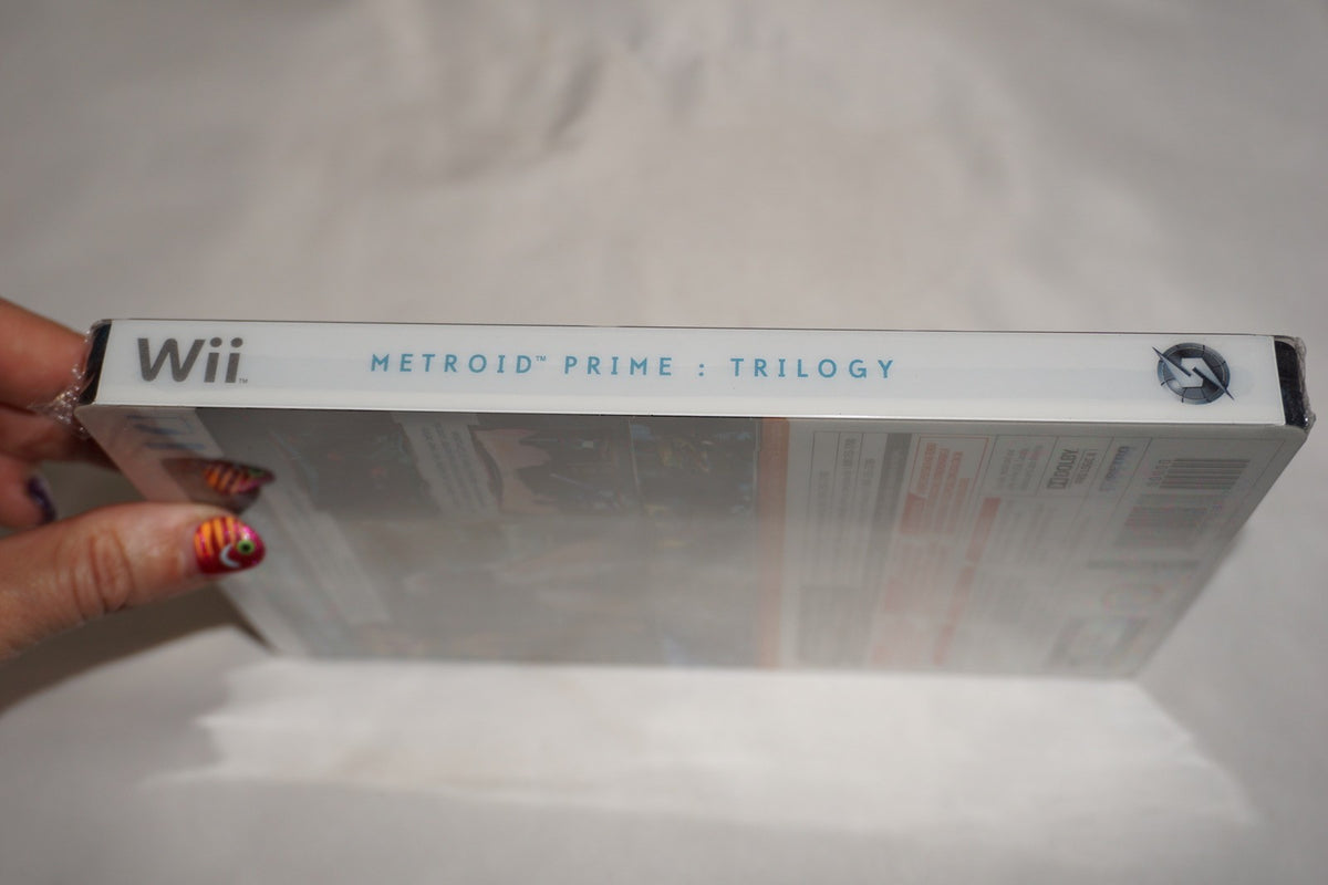 Metroid Prime Trilogy Collector's Steelbook (Nintendo Wii) NEW Sealed