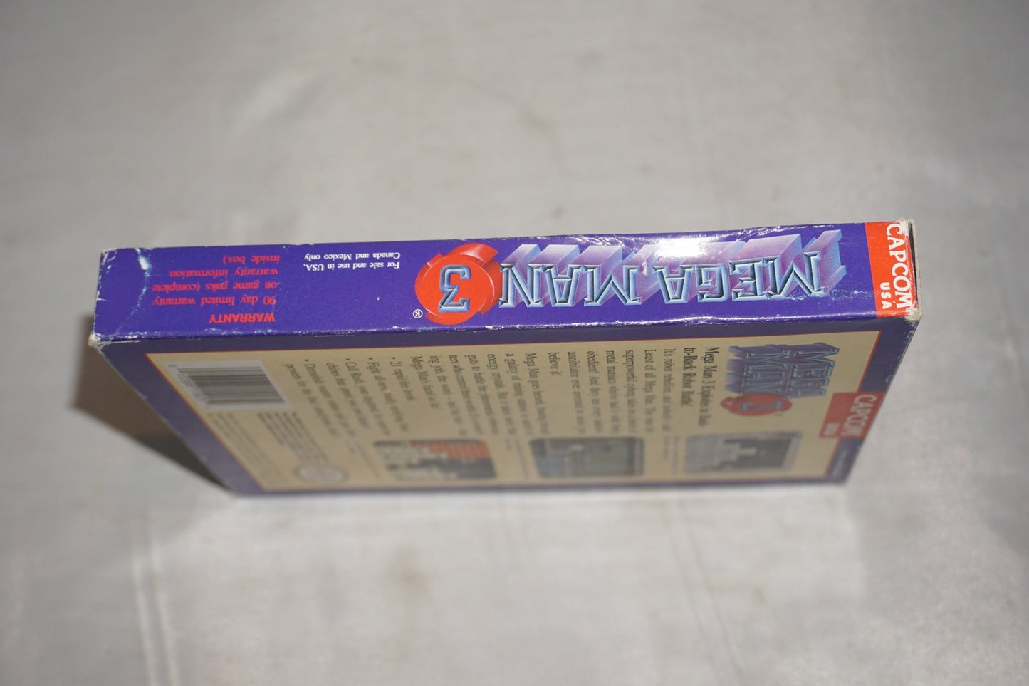 Mega Man 3 (Nintendo NES) Complete in Box CIB