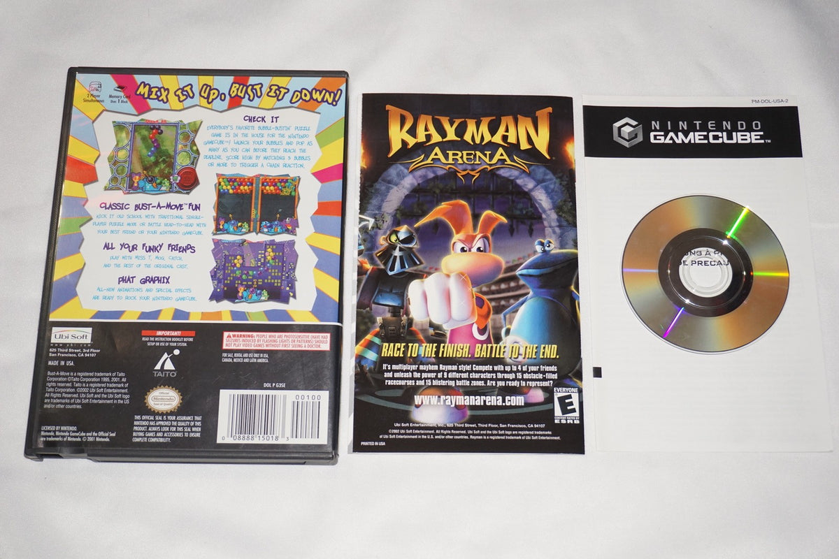 Bust A Move 3000 (Nintendo Gamecube) Complete w/ Reg