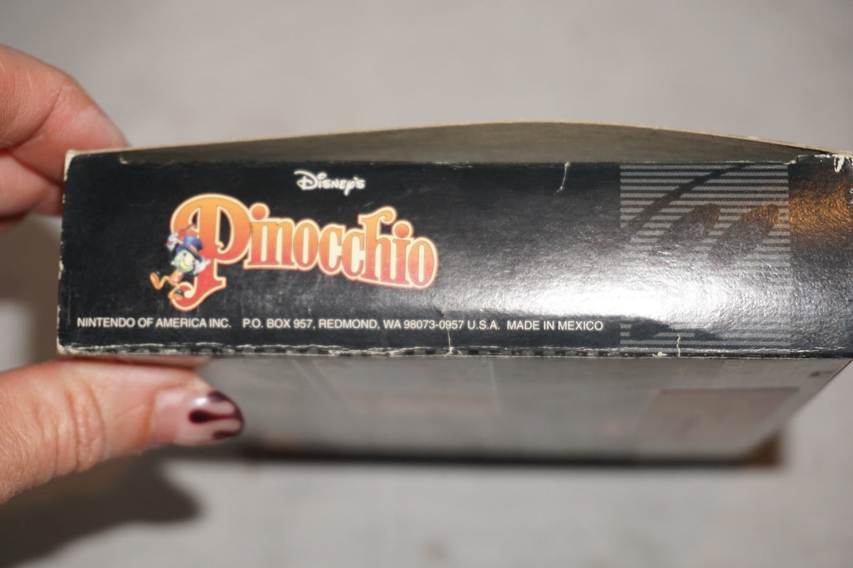Pinocchio (Super Nintendo SNES) Complete in Box CIB