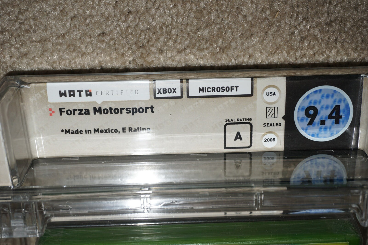 Forza Motorsport 1 (Microsoft Xbox) WATA 9.4 A NEW Factory Sealed Original