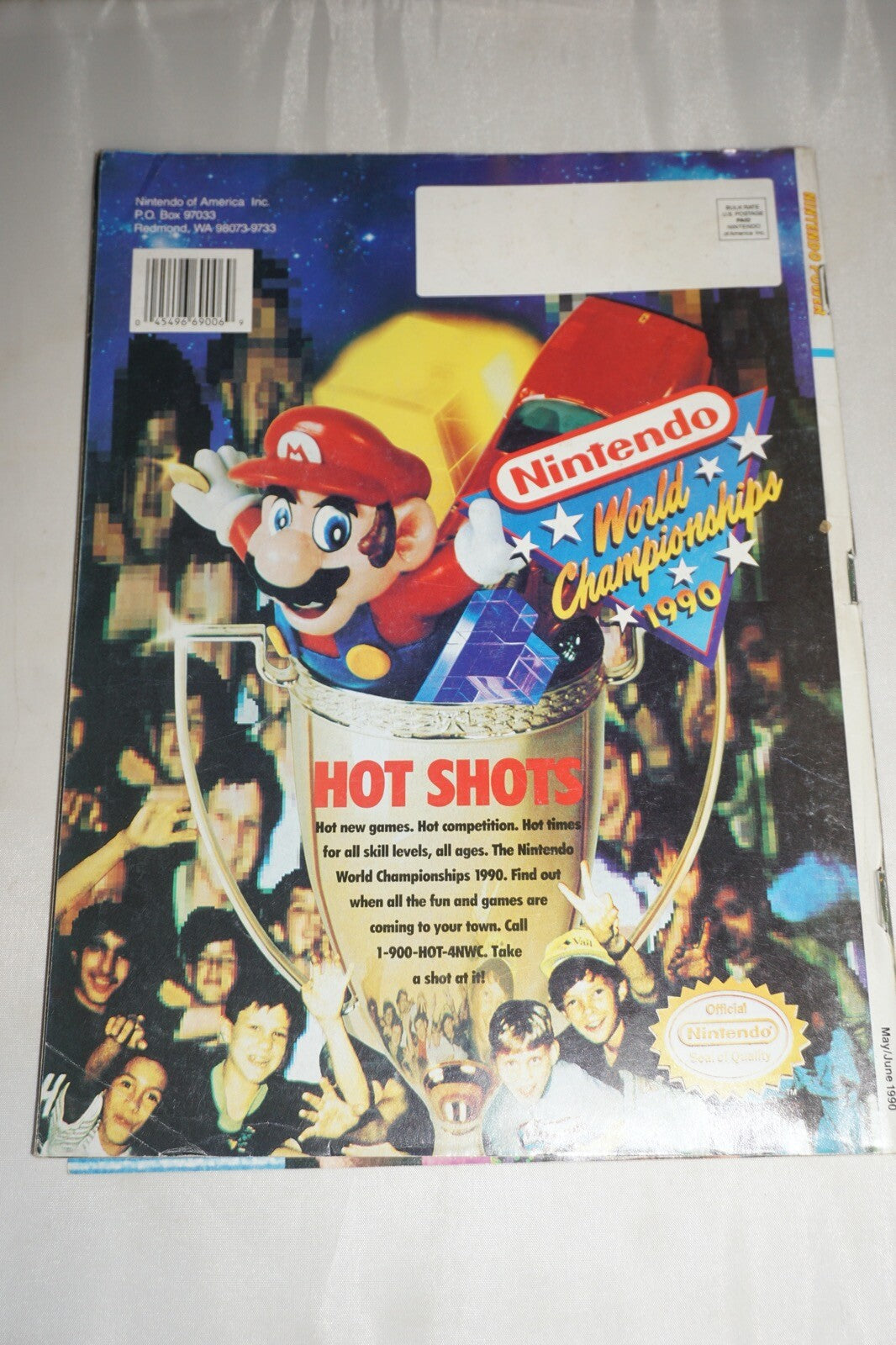 May/June 1990 Super Contra Nintendo Power Magazine #3 Poster Book