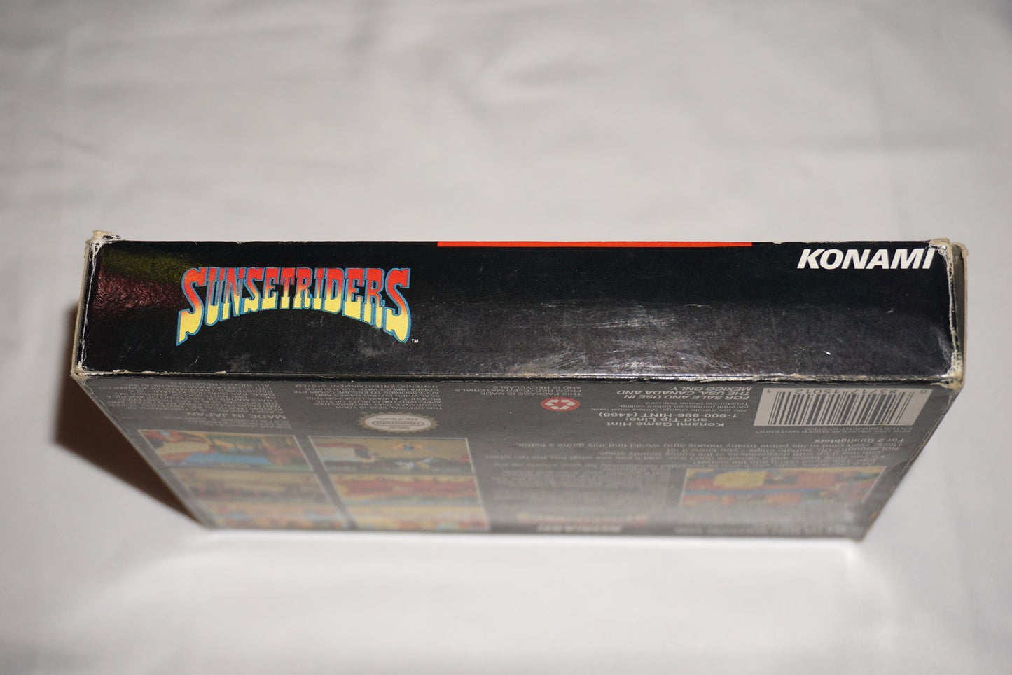 Sunset Riders (Super Nintendo SNES) Complete in Box CIB