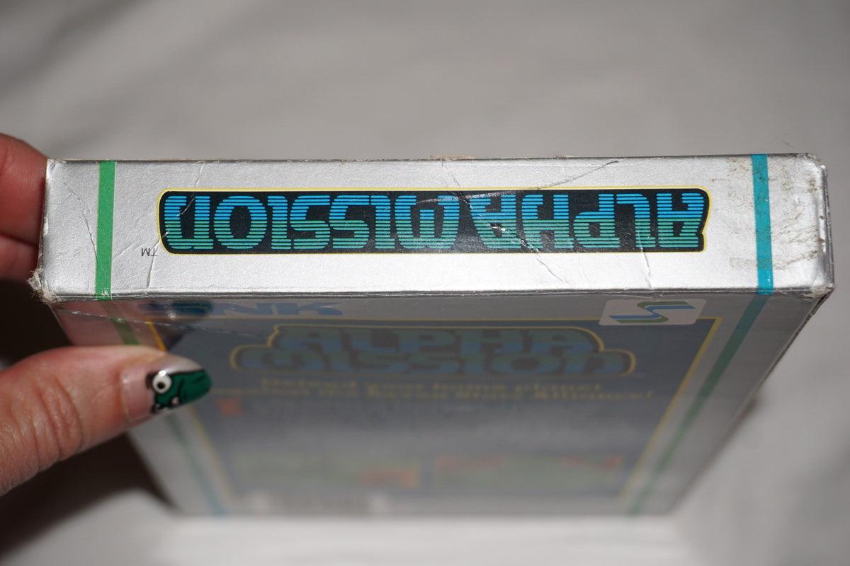 Alpha Mission (Nintendo NES) Complete in Box CIB