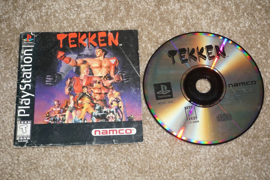 Tekken 1 (Sony Playstation 1 ps1) w/ Manual Original Release