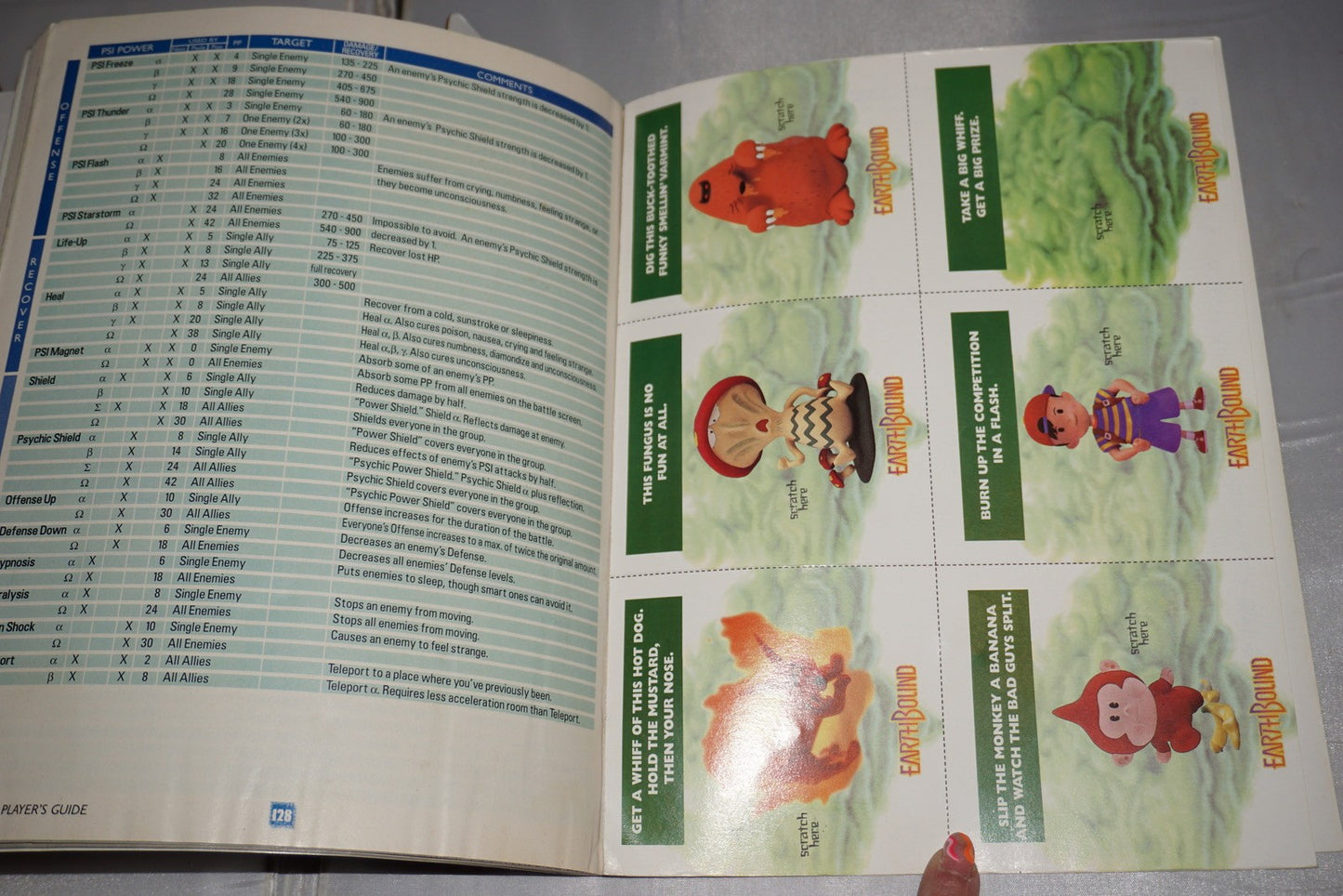 Earthbound (Super Nintendo SNES) Complete in Box CIB Guide Cards