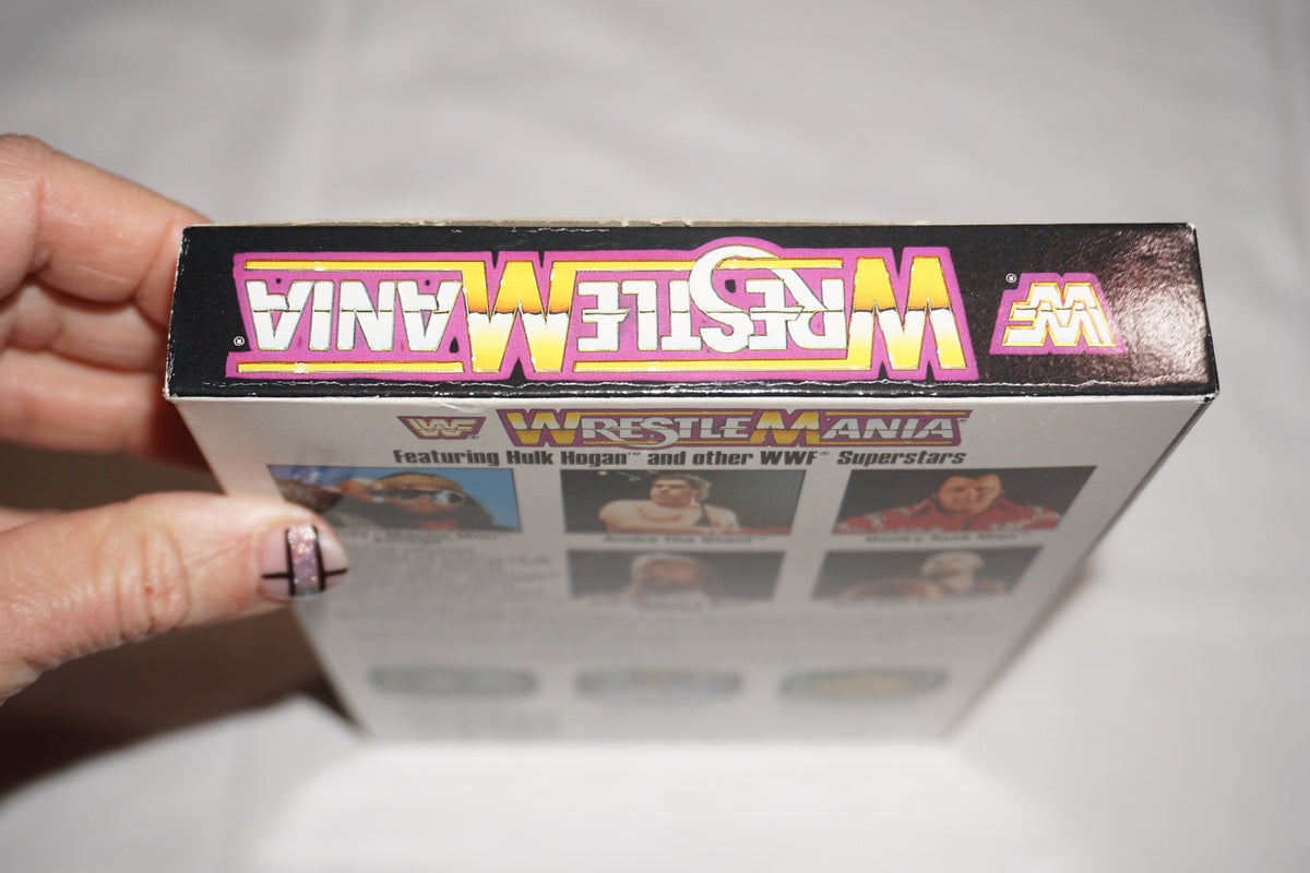 Wrestlemania WWF WWE (Nintendo NES) Complete in Box CIB