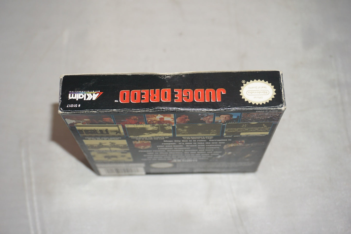 Judge Dredd (Nintendo Gameboy Game Boy GB) Complete CIB Authentic