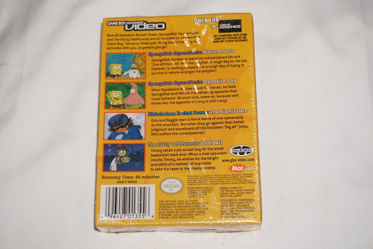 Nicktoon’s Collection Volume 2 Video (Game Boy Advance GBA) NEW Sealed