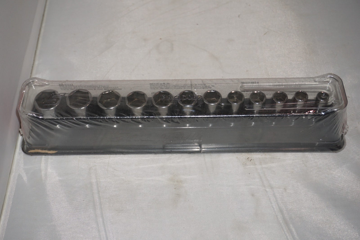 Snap On 12 pc 3/8" Semi Deep Metric Impact Socket Set 1/4" 212imfmsy NEW Sealed
