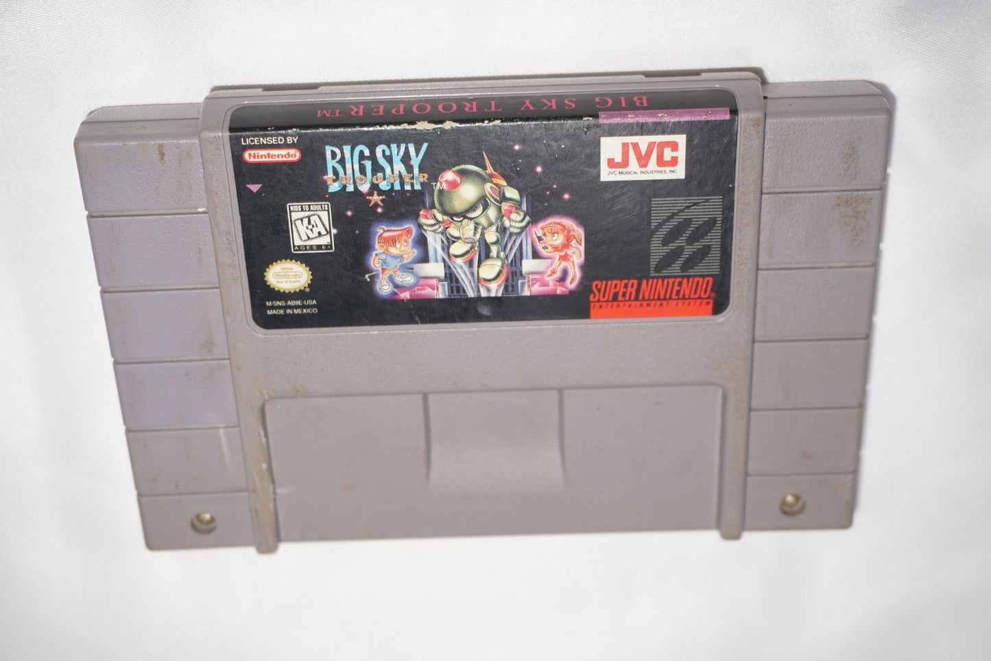 Big Sky Trooper (Super Nintendo SNES) Cart Only