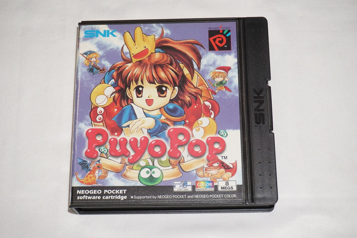 Puyopop Puyo Pop (Neo Geo Pocket Color) Complete in Case PAL English