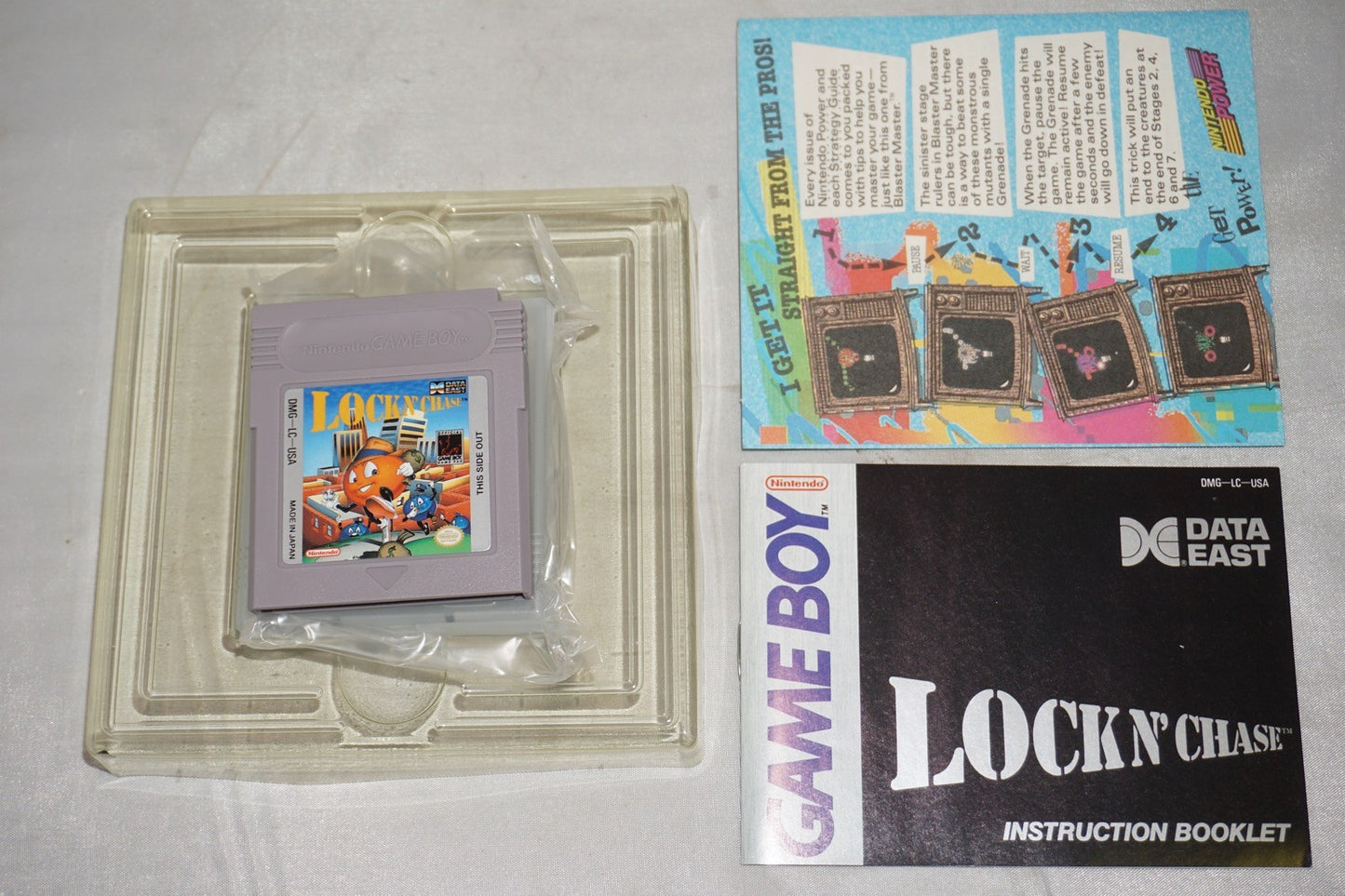 Lock n Chase (Nintendo Gameboy Game Boy GB) Complete CIB Authentic