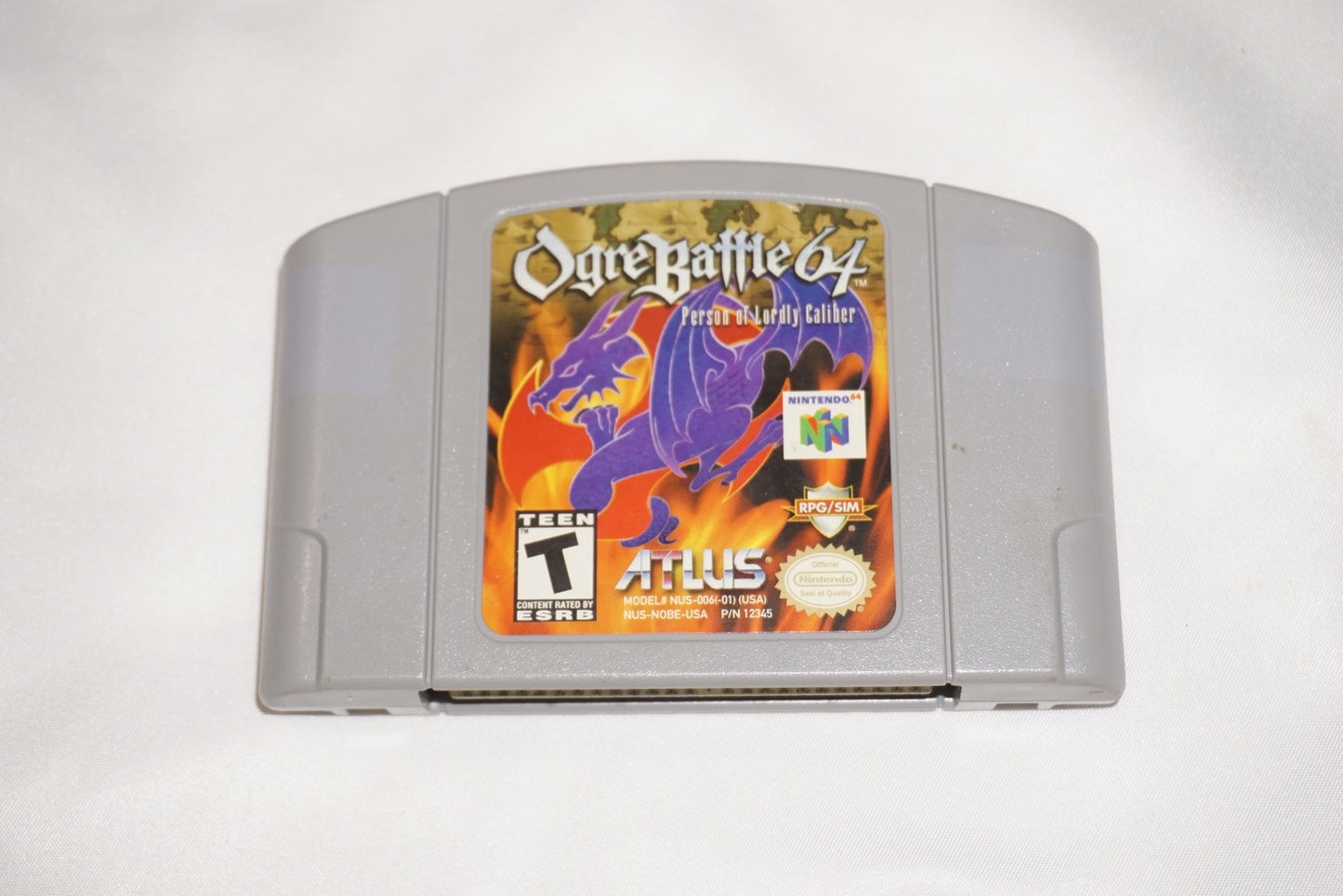 Ogre Battle 64: Person of Lordly Caliber (Nintendo 64 N64) Cart Only