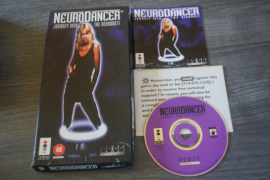 Neurodancer (Panasonic 3do) Complete in Box CIB