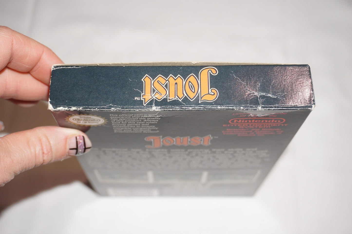 Joust Oval (Nintendo NES) Complete in Box CIB