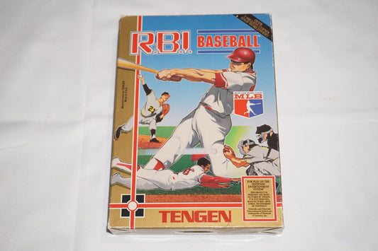 R.B.I Baseball 1 RBI (Nintendo NES) Complete in Box CIB
