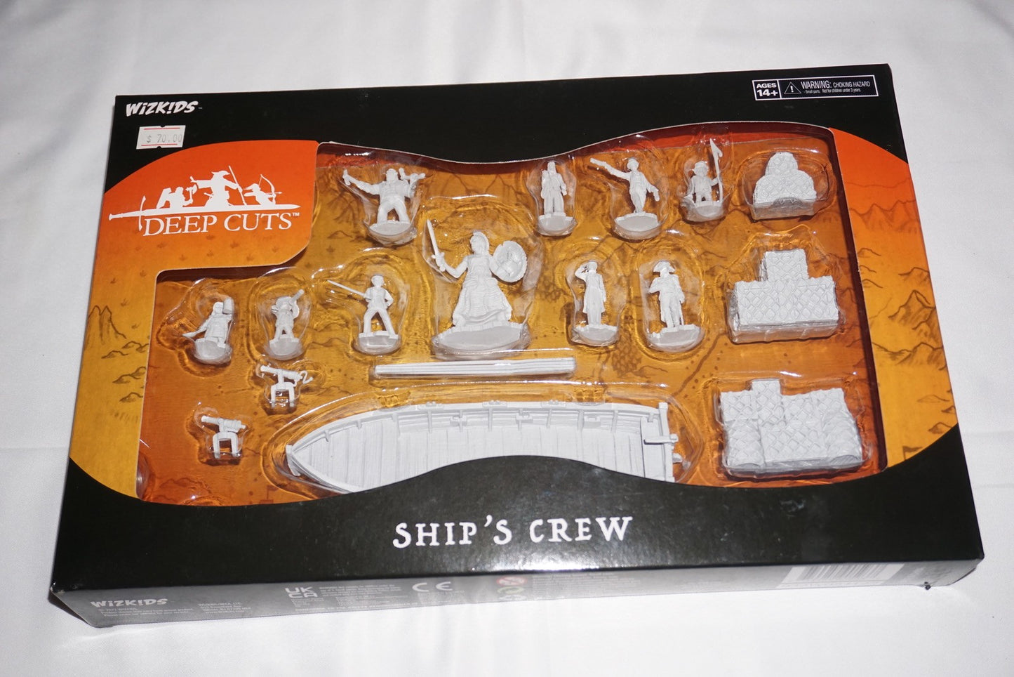Deep Cuts: W19 Ship`s Crew Boxed Set Unpainted NEW