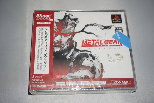 Metal Gear Solid Integral (Playstation 1 ps1) NEW Sealed