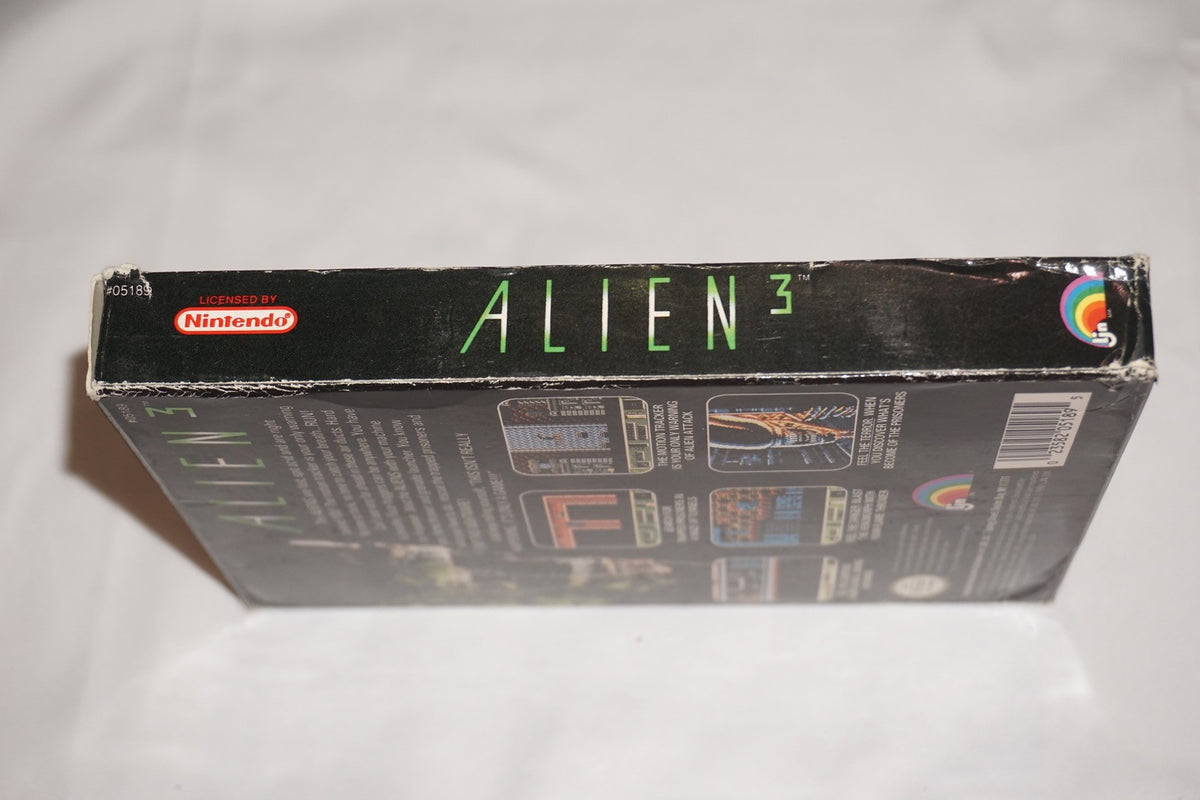Alien 3 (Nintendo NES) Complete w/ Reg Poster CIB