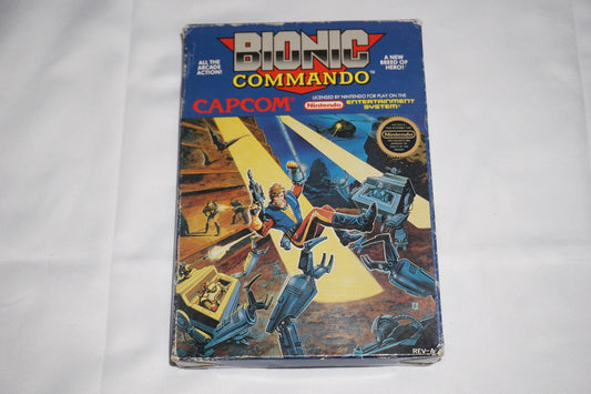 Bionic Commando (Nintendo NES) Complete in Box CIB