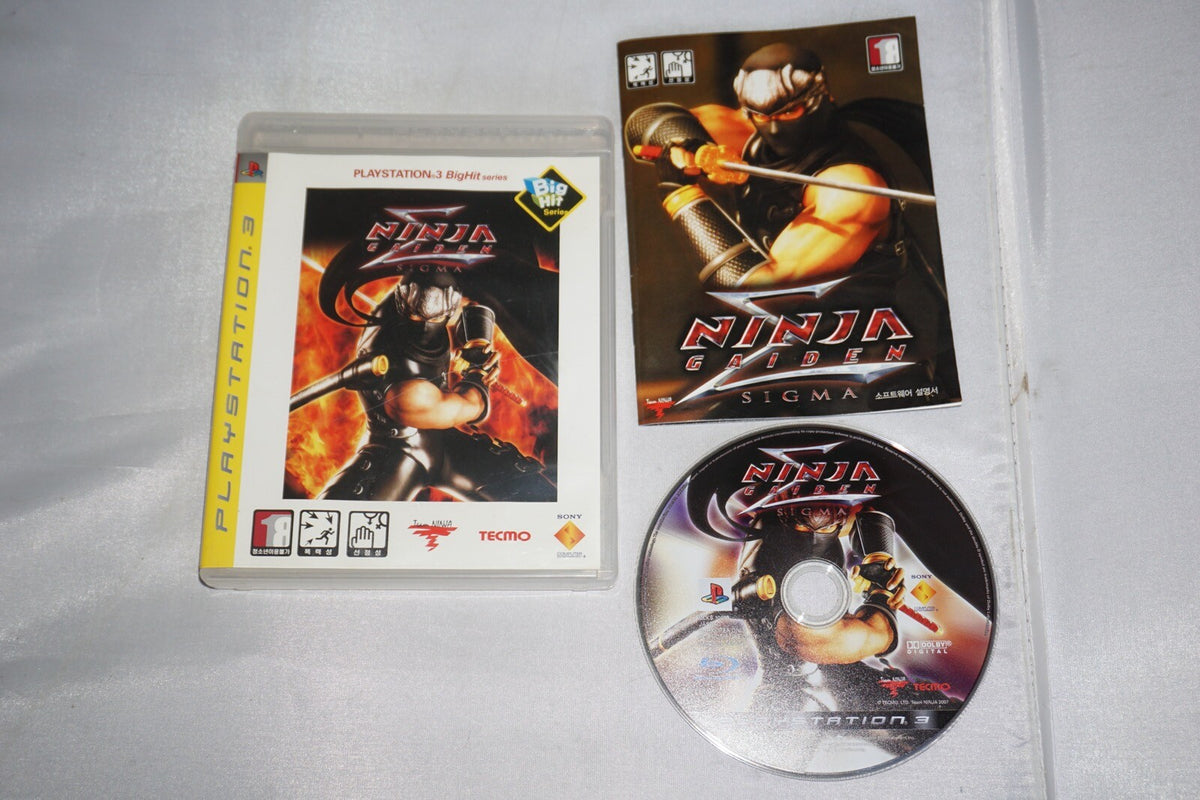 Ninja Gaiden Sigma (Sony Playstation 3 ps3) Complete KOREAN Import