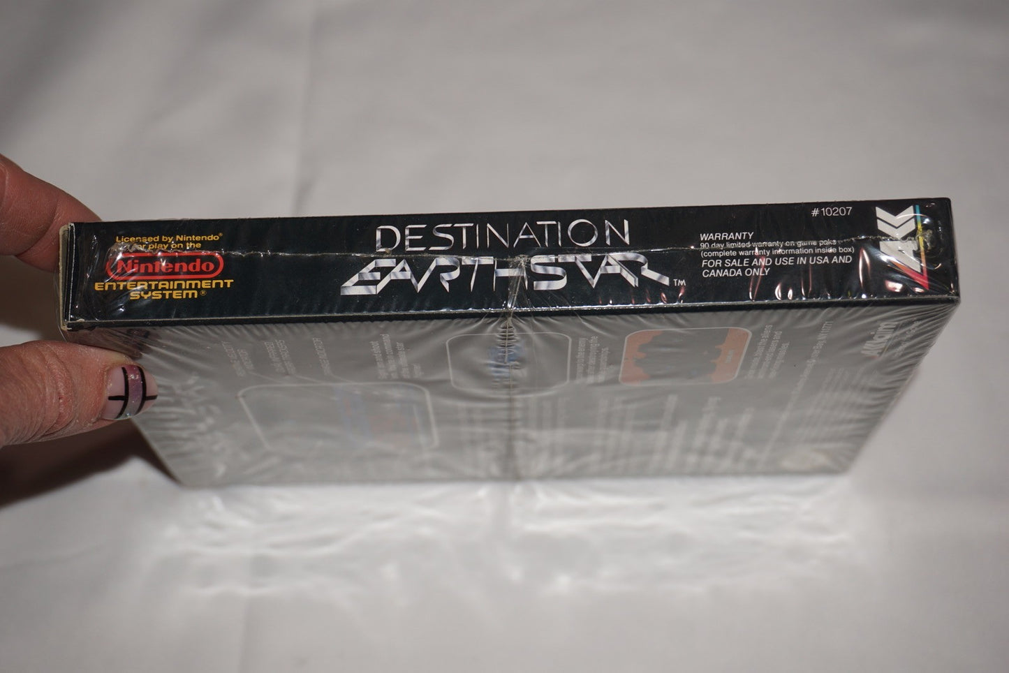 Destination Earthstar (Nintendo NES) Complete in Box CIB Near Mint