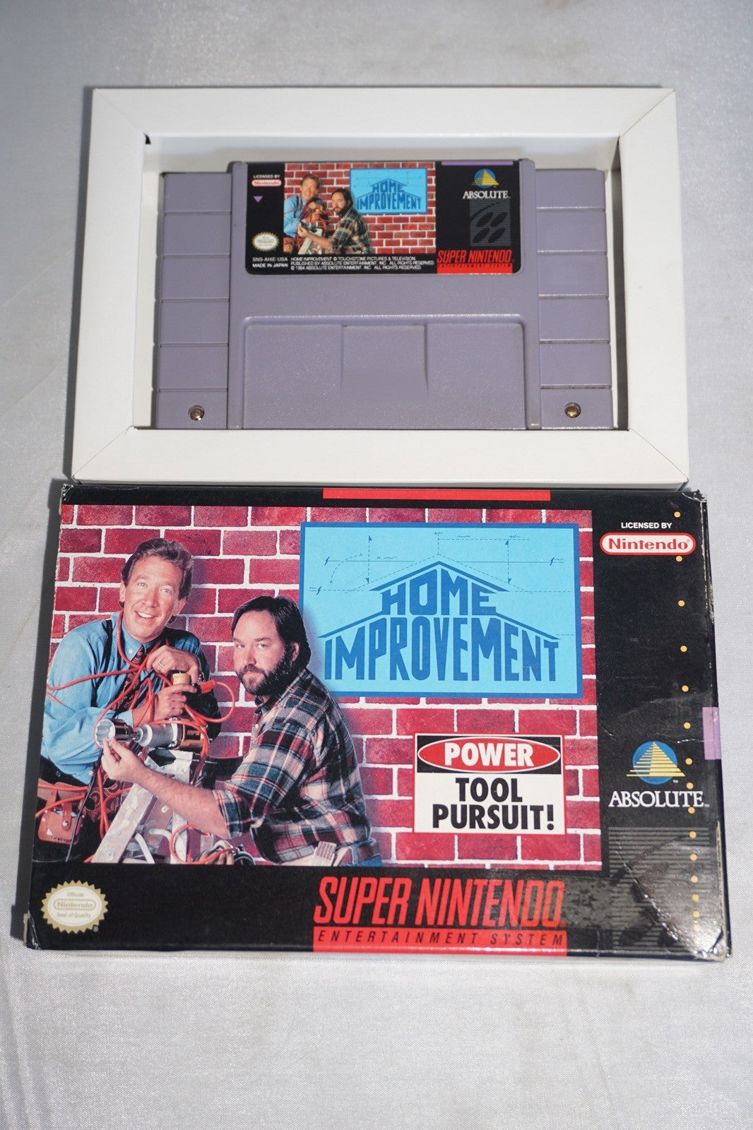 Home Improvement (Super Nintendo SNES) with Box No Manual