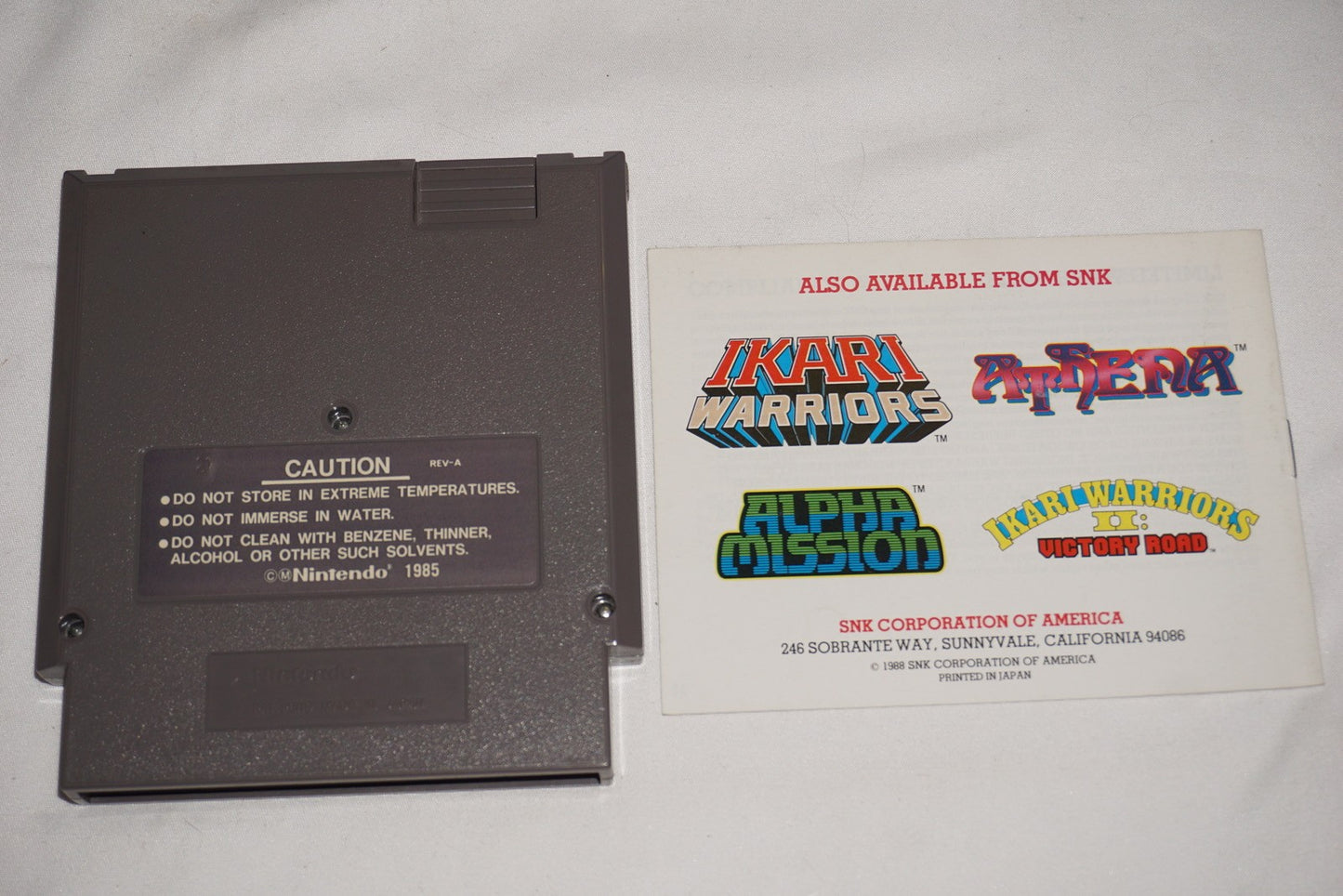 Iron Tank (Nintendo NES) Complete in Box CIB