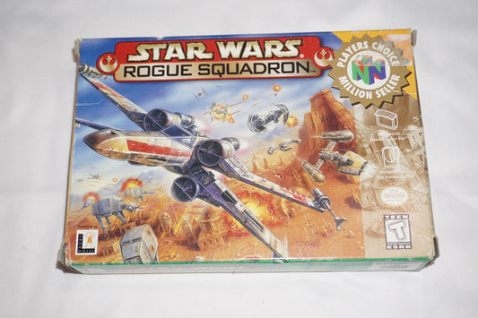 Star Wars Rogue Squadron PC (Nintendo 64 N64) Complete in Box CIB