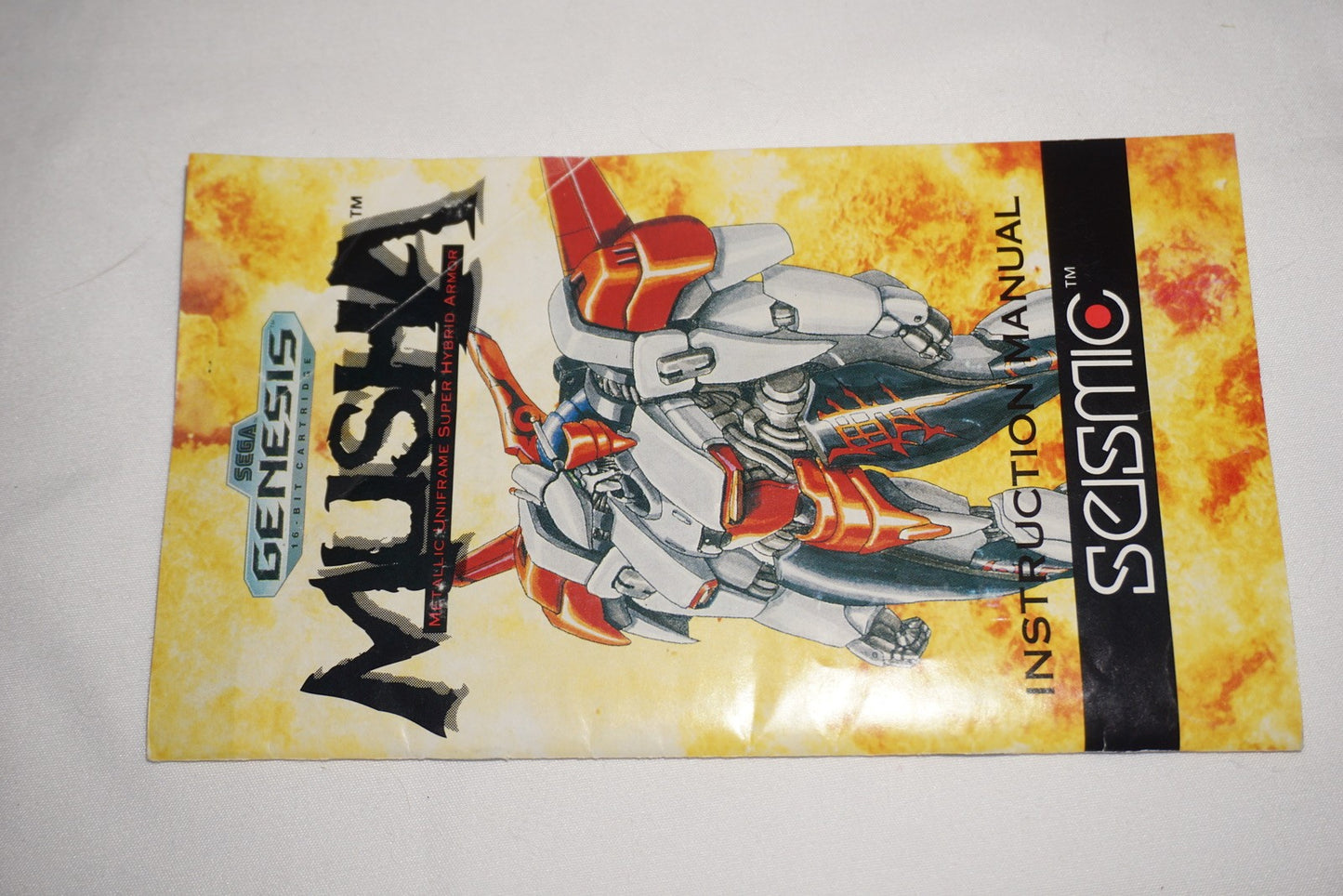 Musha M.u.s.h.a (Sega Genesis) Complete