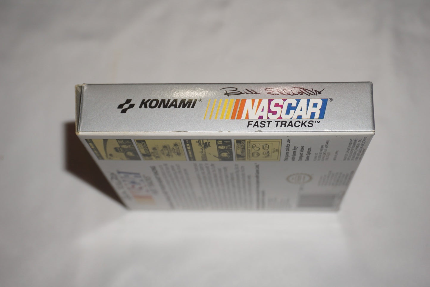 Bill Elliott’s Nascar Fast Track (Nintendo Game Boy) Complete in Box w/ Reg CIB